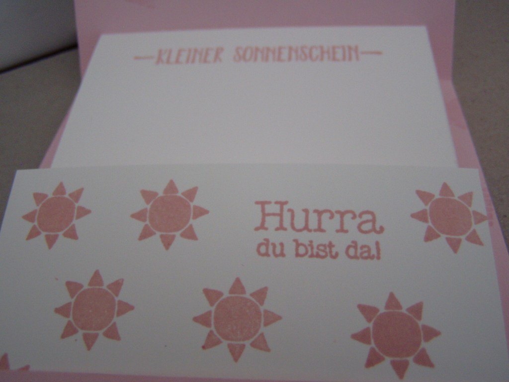 Die Mädchenkarte - Innenleben 2