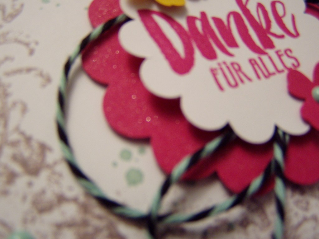 Versuch, Glitzer aufzunehmen