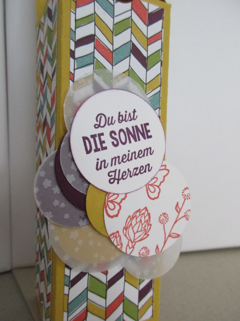 Die mittlere Verpackung - Nah