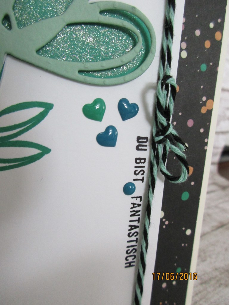 Der Spruch und die Lackakzente in den neuen In-Color-Farben