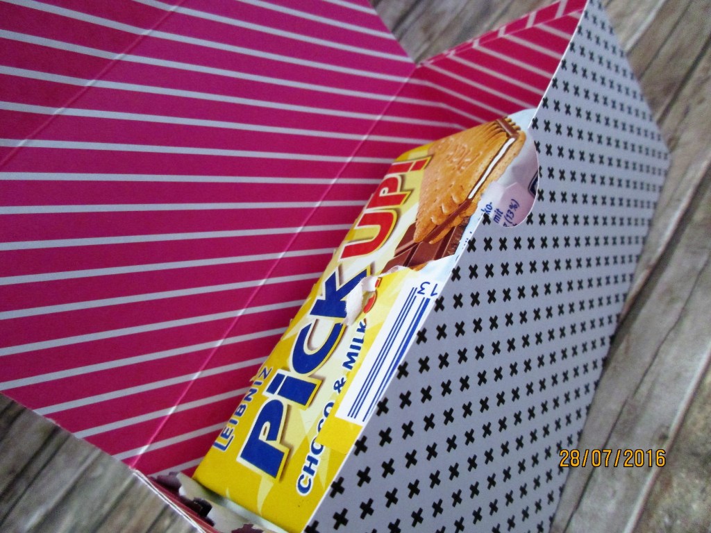 Rückseite des Designerpapiers Pink mit Pep