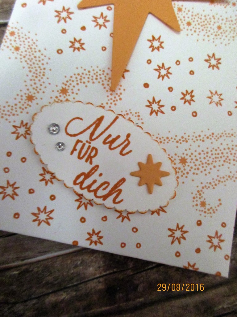 der Spruch "Nur für dich"