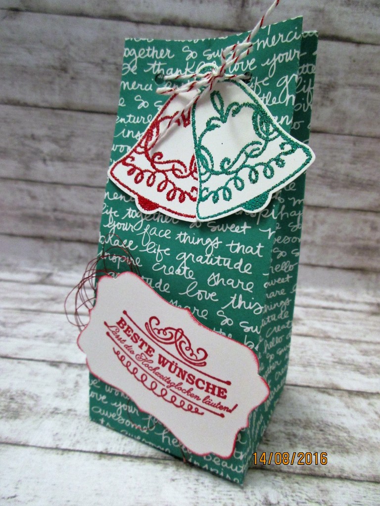 die grüne Geschenktüte